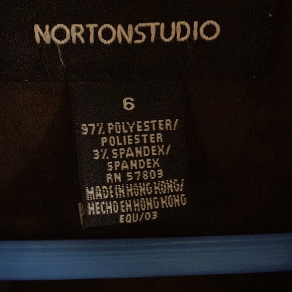 Nortonstudio Stretch Brown Blazer Front Pockets - Picture 3 of 4